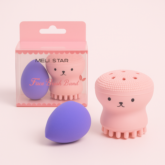 Pack esponja y limpiador facial