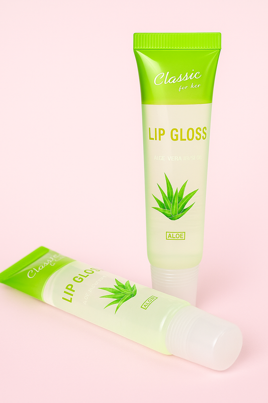 Lip gloss aloe vera