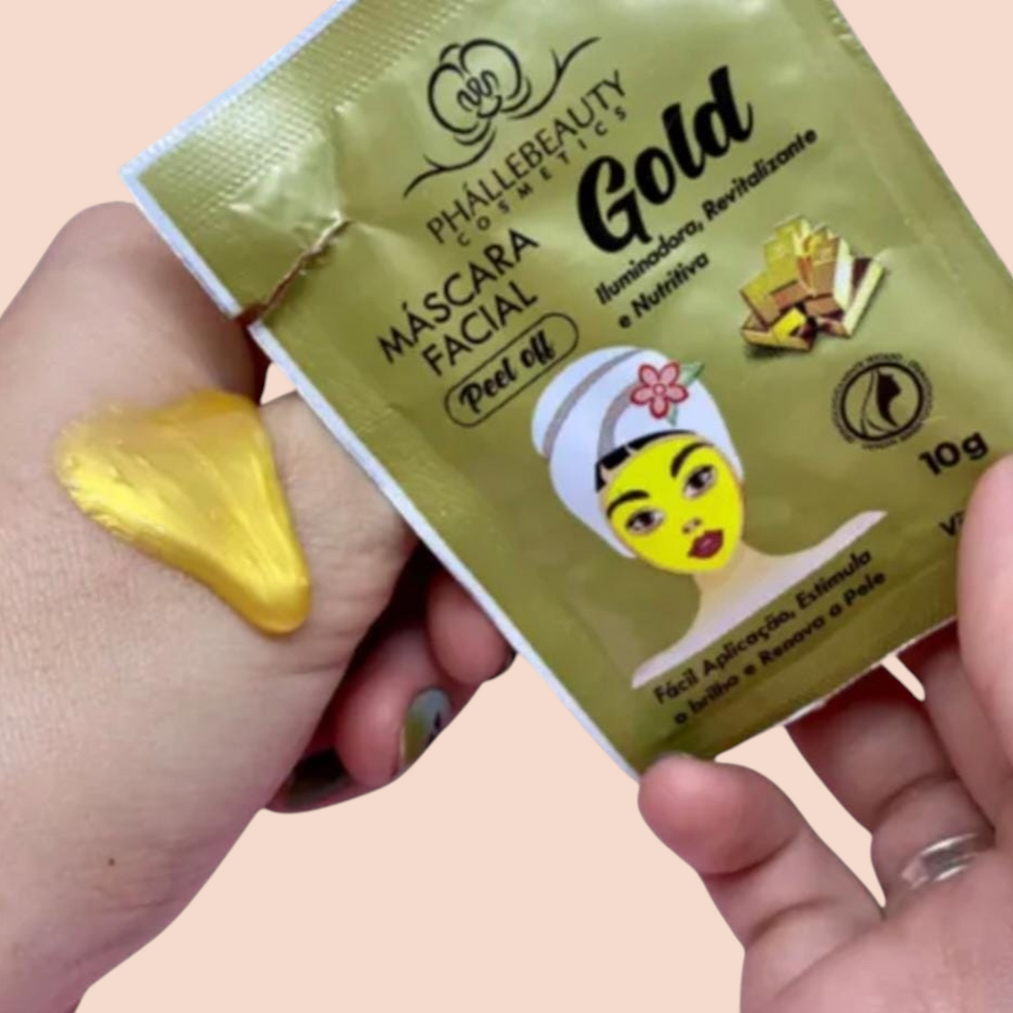 Mascarilla Facial Gold