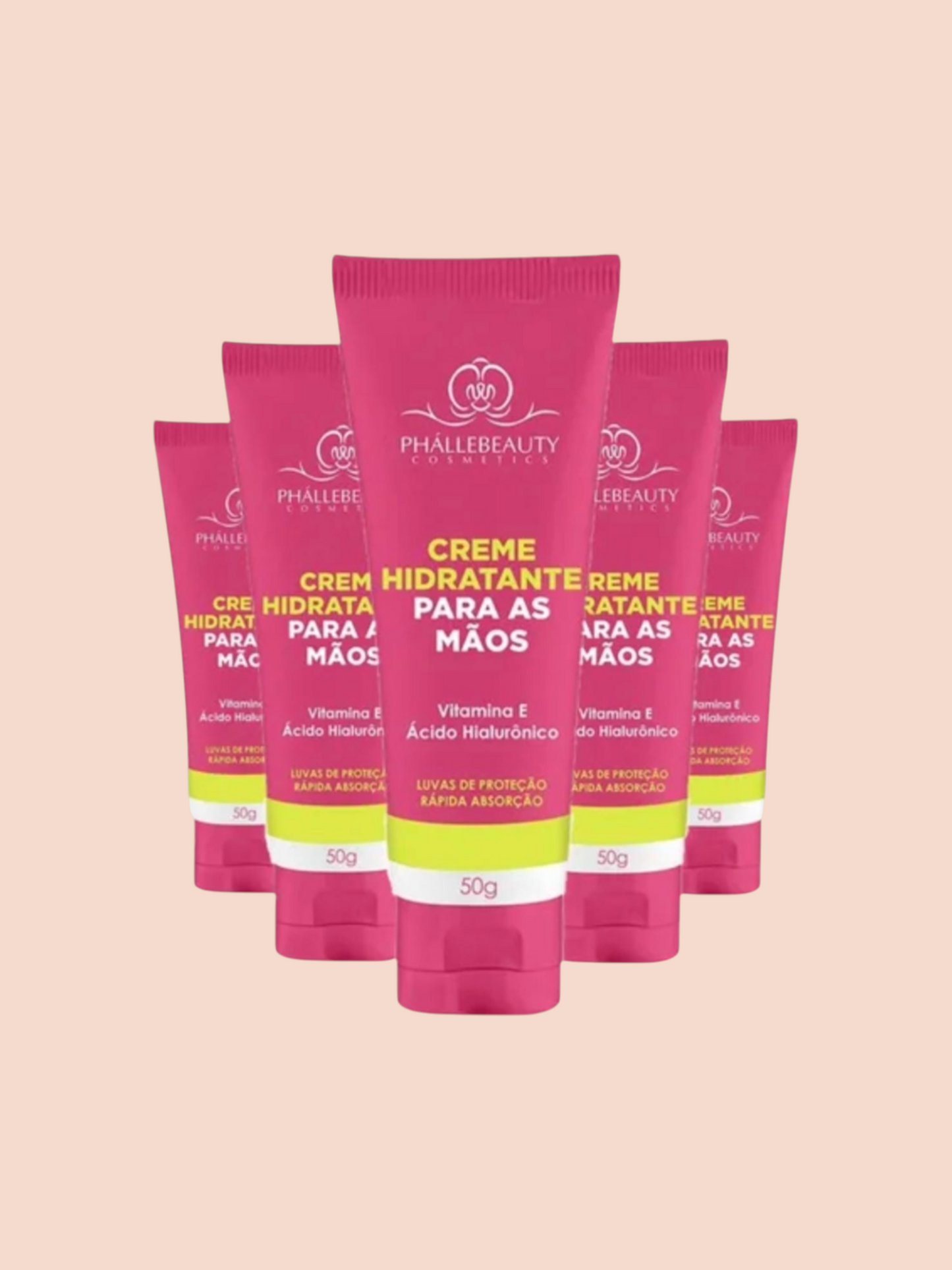 Crema Hidratante Para Manos Con Vitamina E y Ácido Hialurónico