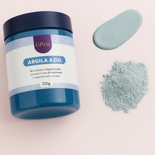 Mascara arcilla azul