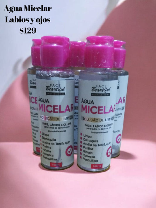 Agua Micelar Labios y Ojos
