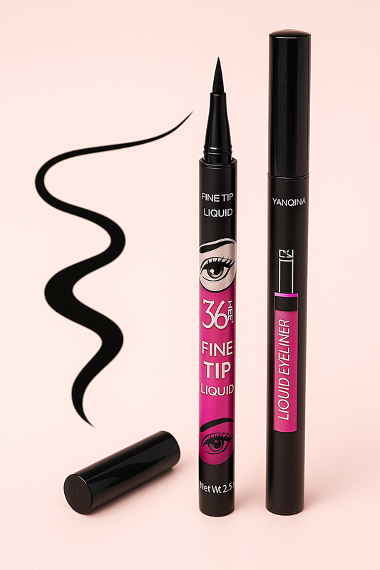 Delineador negro fibron