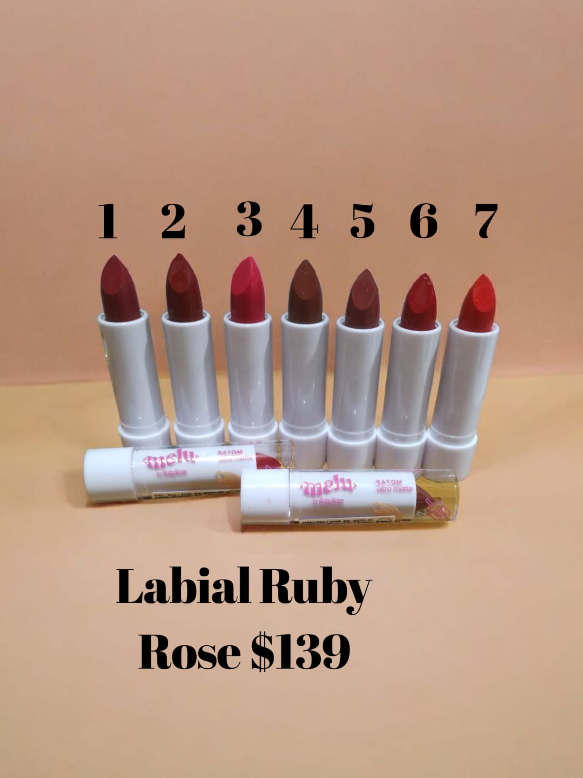 Labial MeluRuby Rose