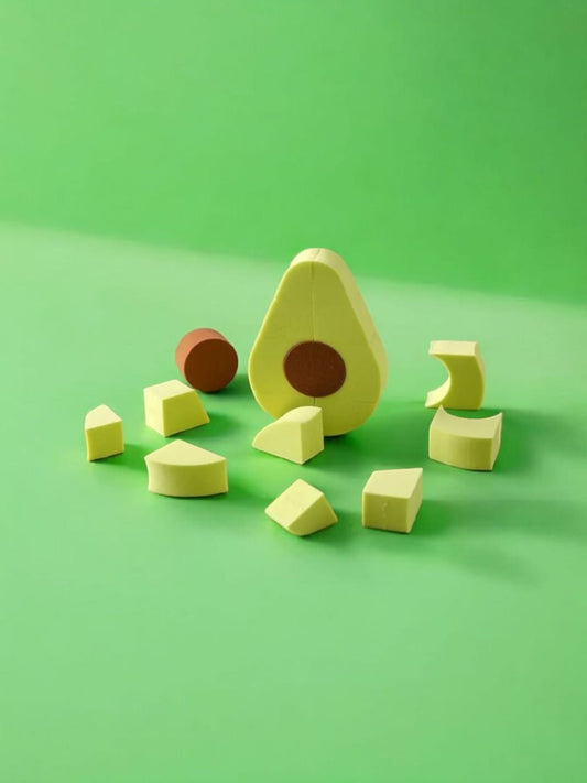 Esponjas de Maquillaje con Forma de Palta